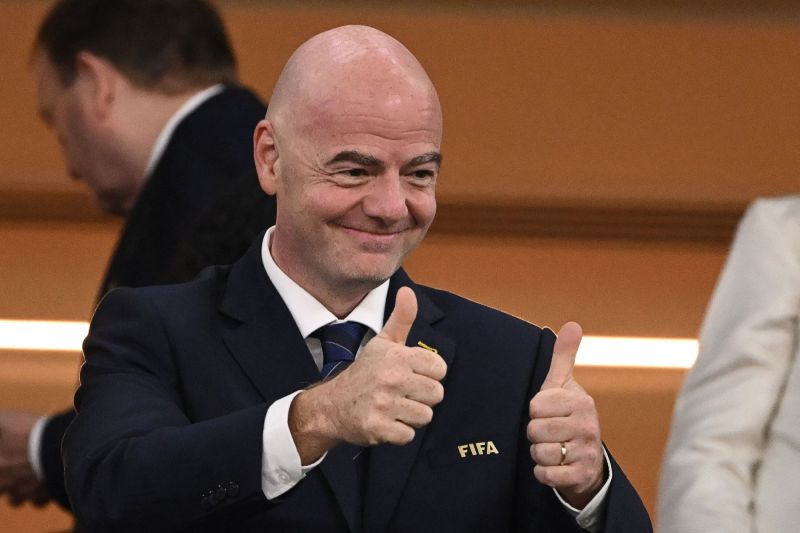 News Photo 1 - Europe - Sports - infantino_fifa_president_3rd_time