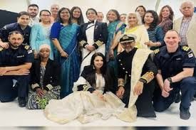 News Photo 1 - U.K. - Otta Nottathil - uk_navy_dress_code_saree