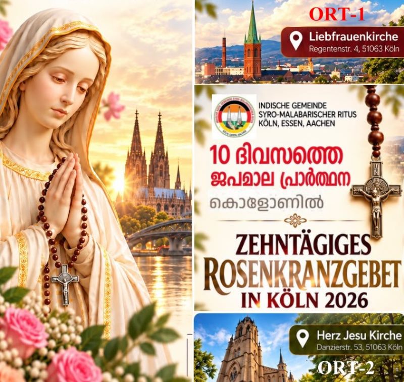 News Photo 2 - Germany - Otta Nottathil - 10_days_japamala_prayers_oct_1_10_2026_cologne_syro_malabar_community