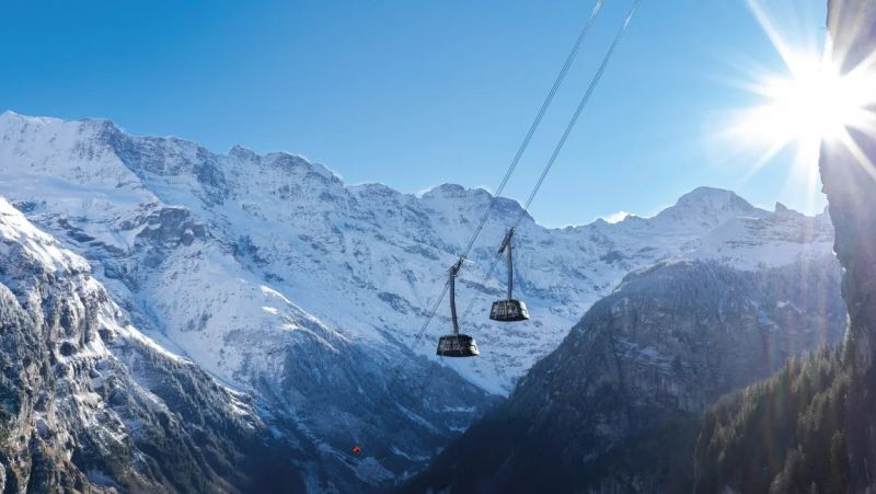 Photo #1 - Europe - Otta Nottathil - deepest_cable_car_opened_switzerland