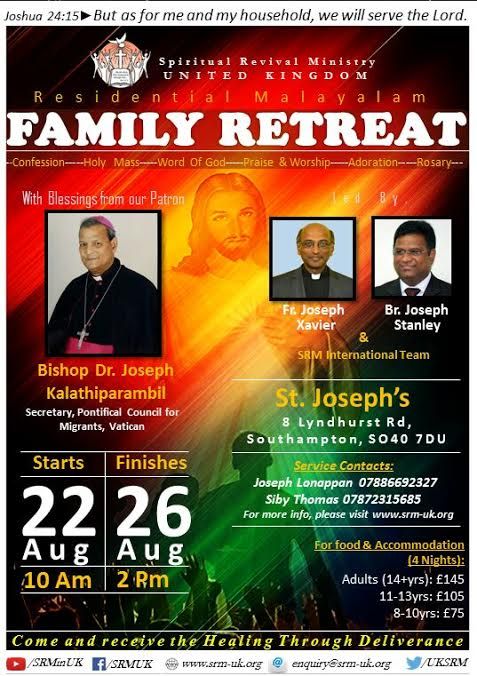 News Photo 1 - U.K. - Spiritual - family_retreat_at_southampton