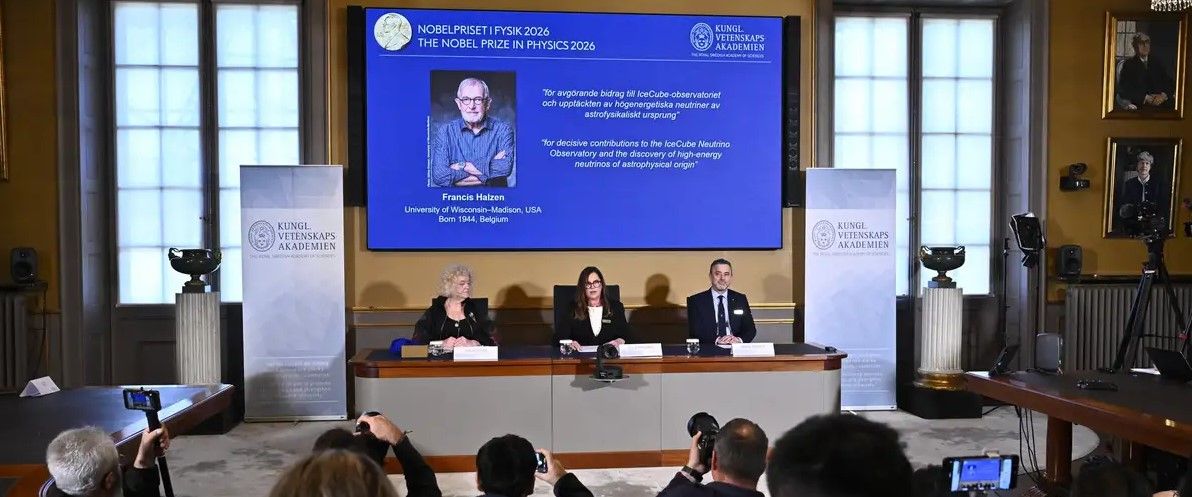 News Photo 1 - Europe - Otta Nottathil - nobel_prize_physics_Francis_Halzen_2026_